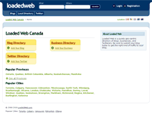 Tablet Screenshot of ca.loadedweb.com