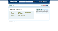 Desktop Screenshot of loadedweb.com
